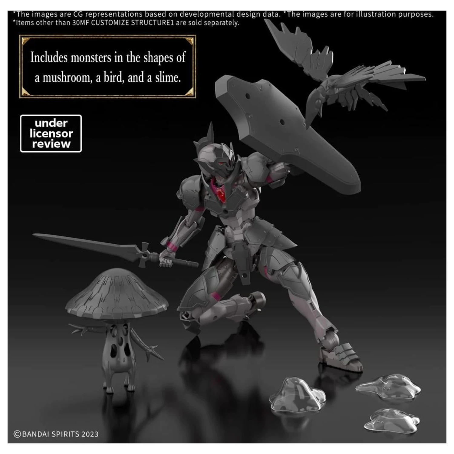 30MF Customize Structure 1 Model Kit poza produsului