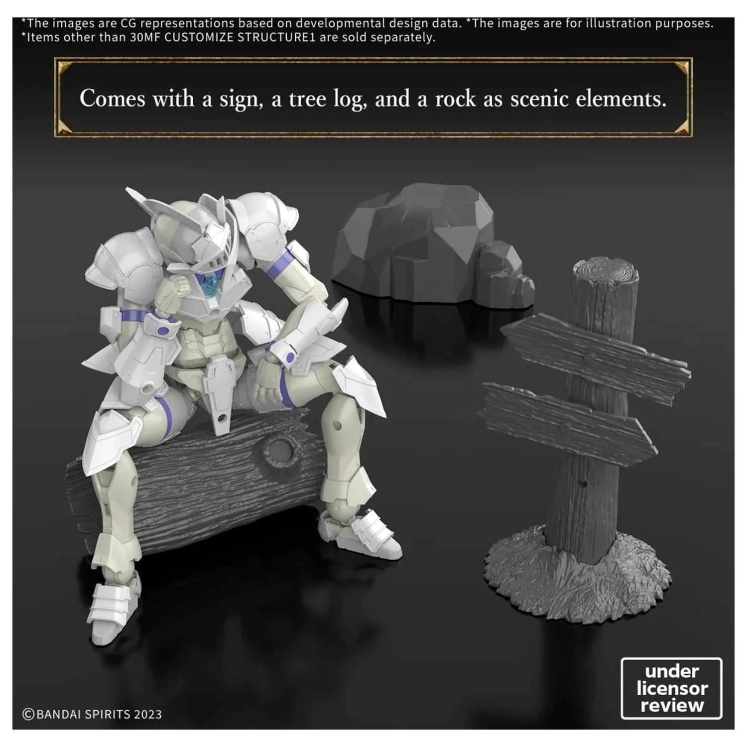 30MF Customize Structure 1 Model Kit poza produsului