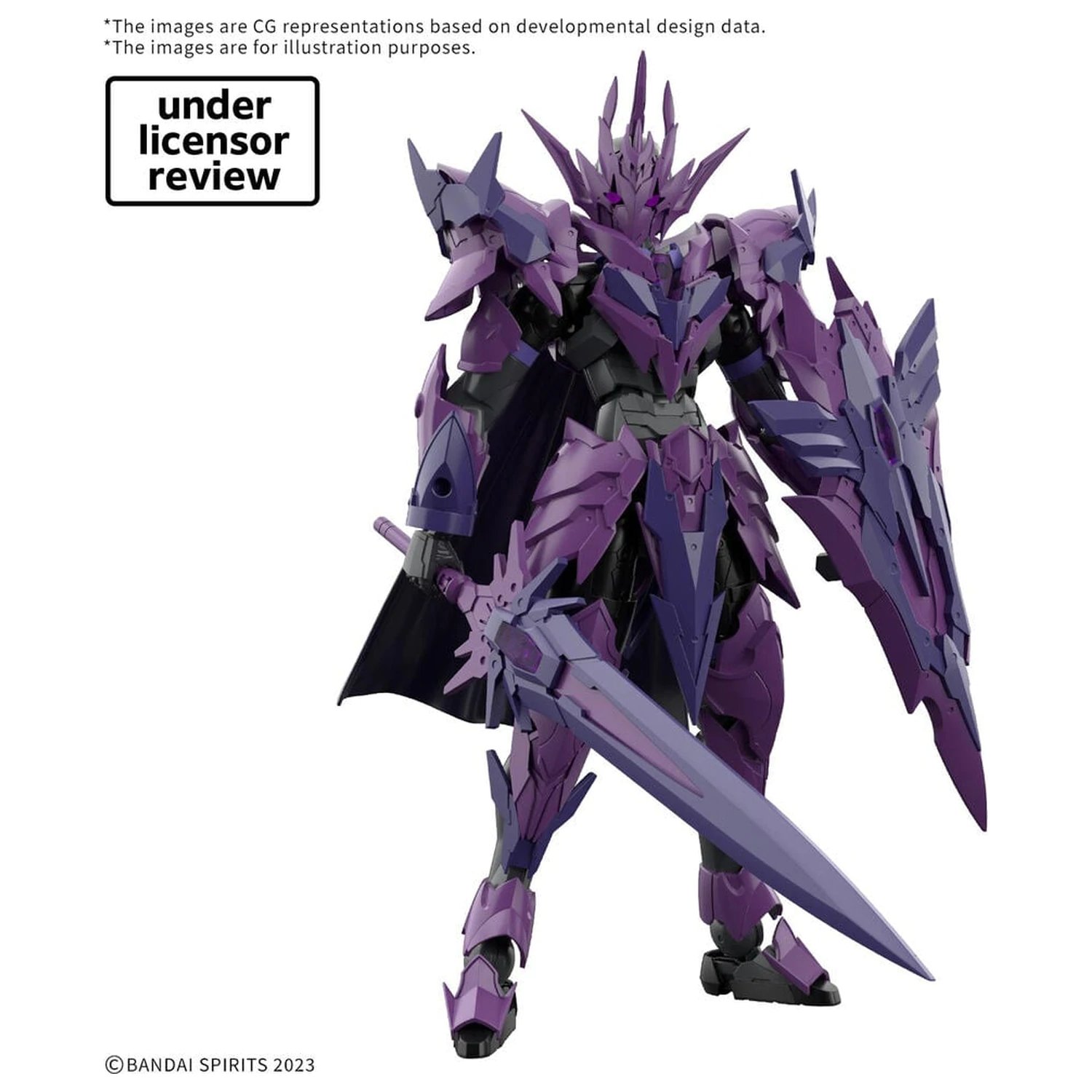 30MF Darknevil Arch Knight Model Kit Base Figurina 30 Minutes Fantasy poza produsului