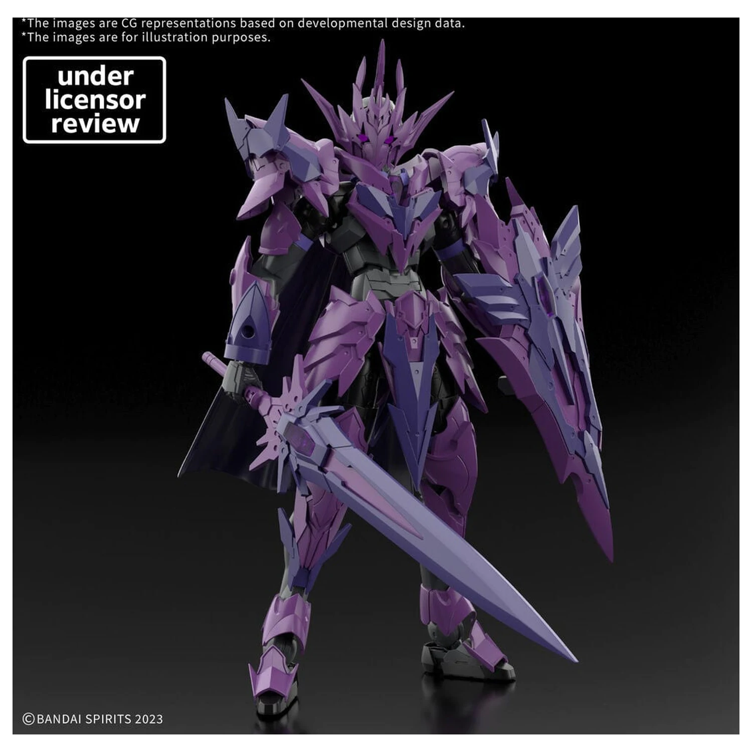30MF Darknevil Arch Knight Model Kit Base Figurina 30 Minutes Fantasy poza produsului