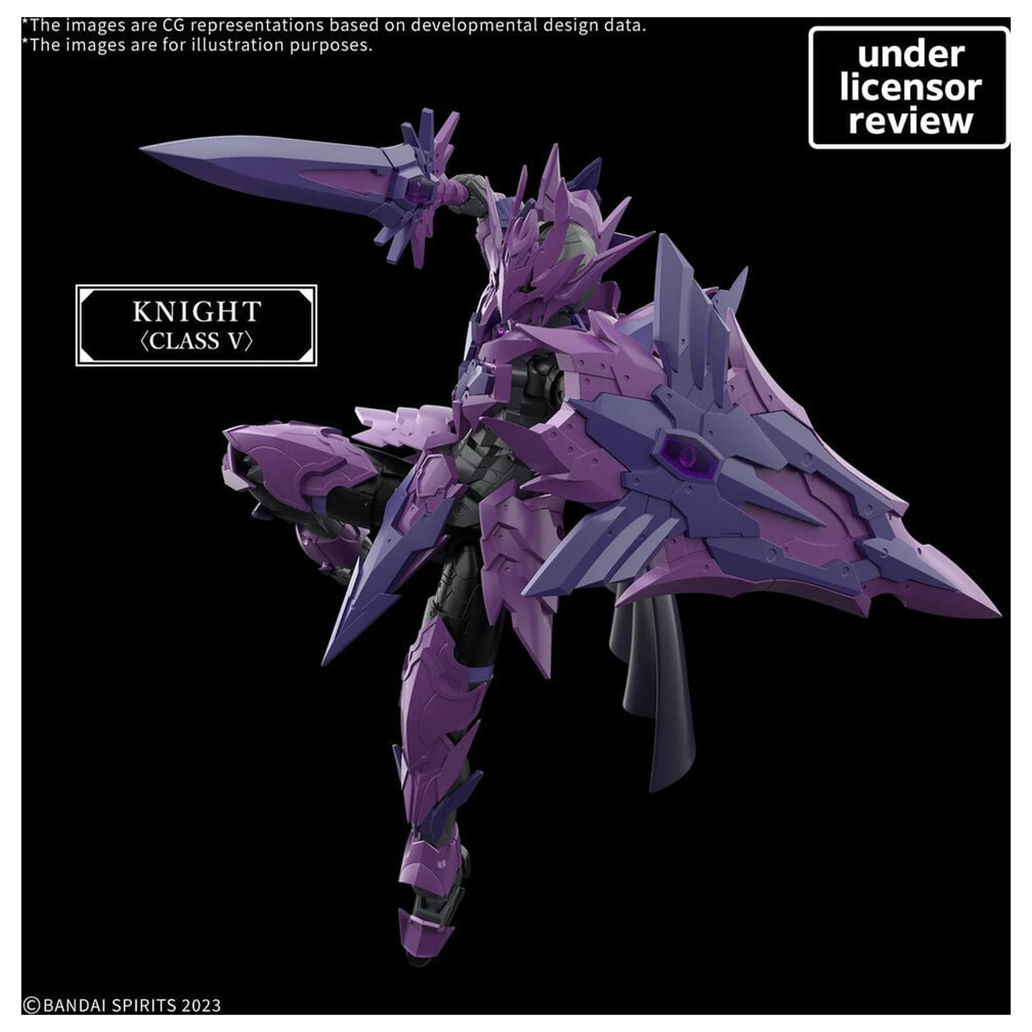 30MF Darknevil Arch Knight Model Kit Base Figurina 30 Minutes Fantasy poza produsului