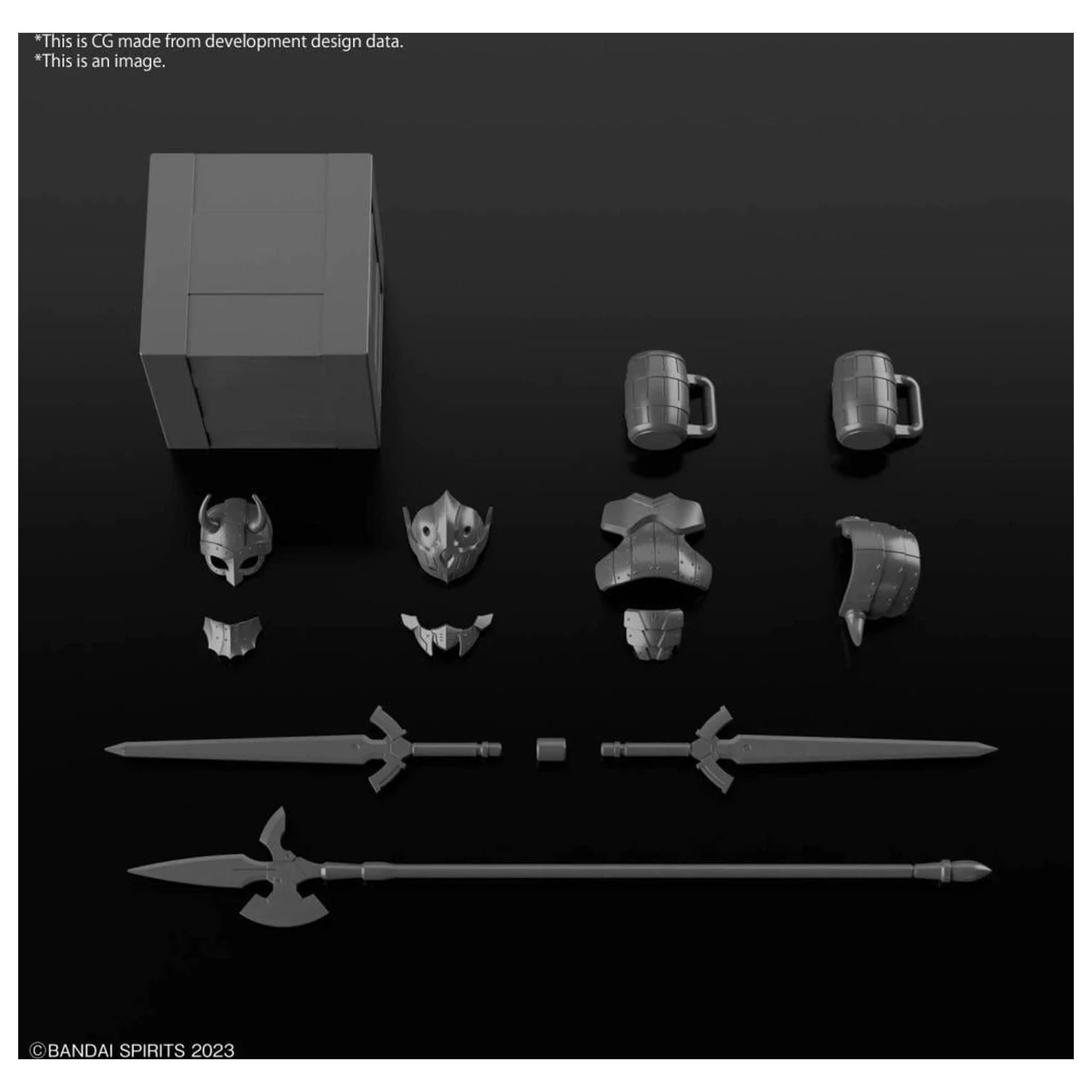 30MF Item Shop 2 (Optiune Luptator) Kit de model poza produsului