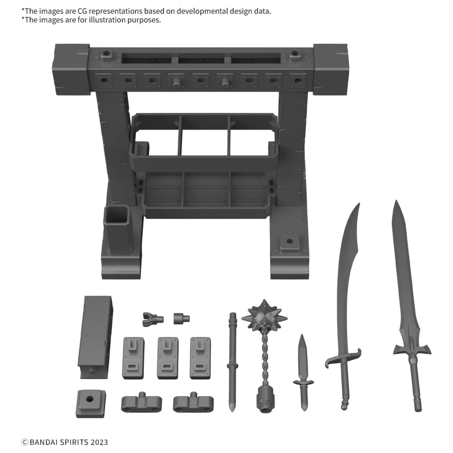 30MF Item Shop 3 (Opțiune Armă) Kit Model poza produsului