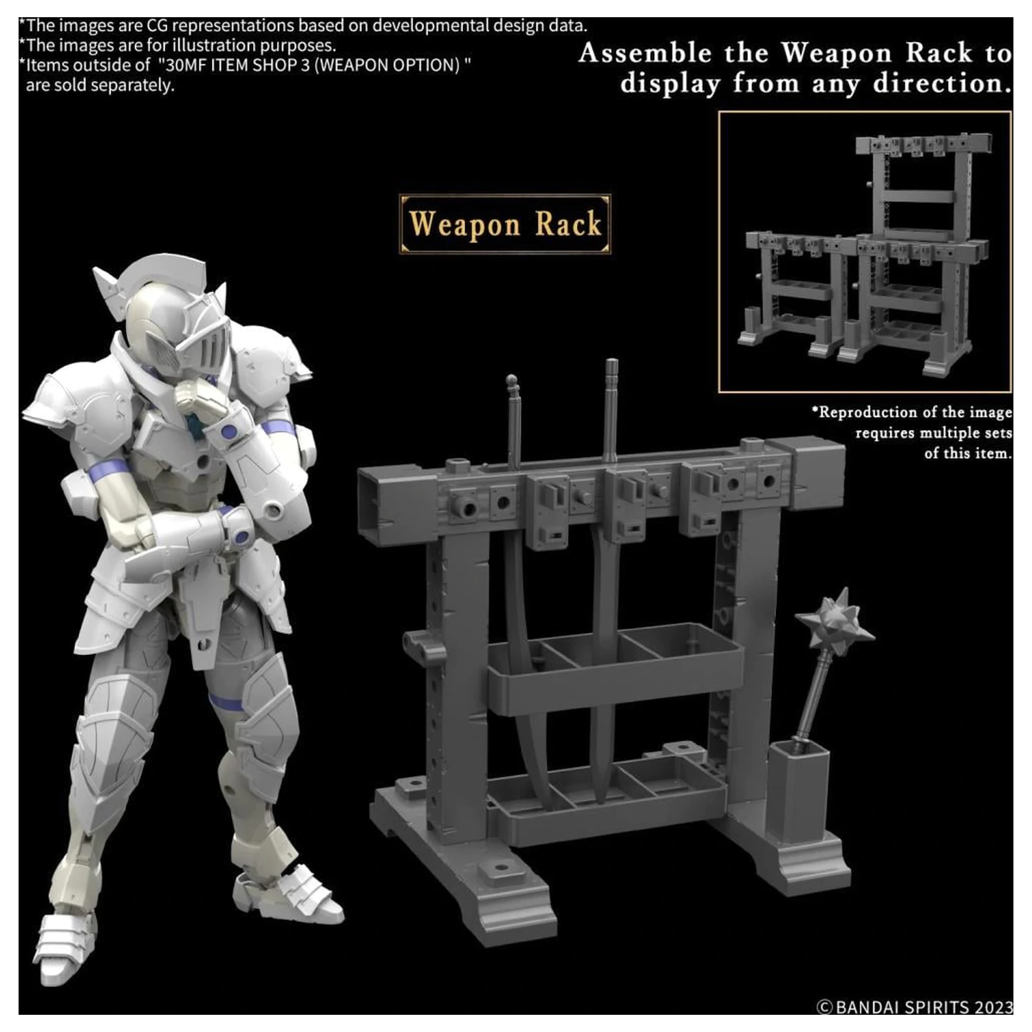 30MF Item Shop 3 (Opțiune Armă) Kit Model poza produsului