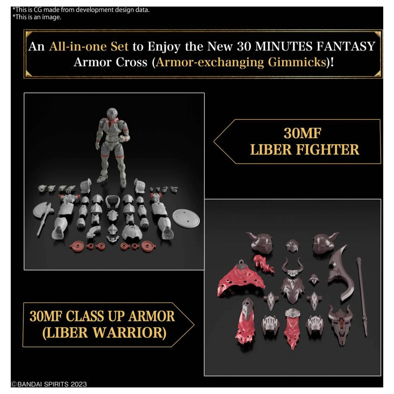 30MF Liber Warrior Model Kit poza produsului