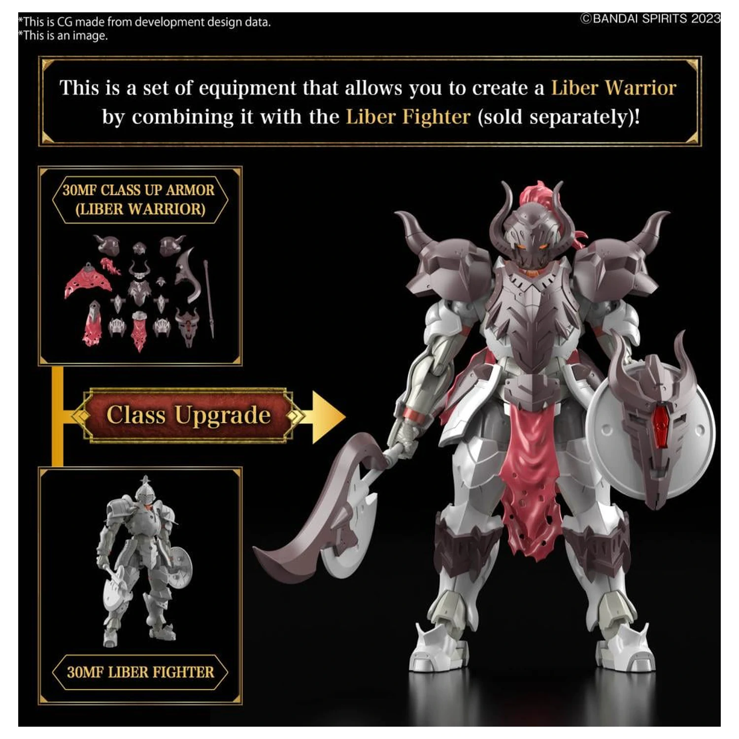 30MF Liber Warrior Model Kit poza produsului