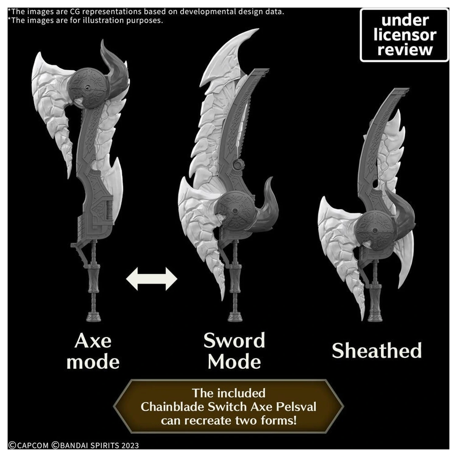 30MF Monster Hunter Wilds Arkveld Equipment Arkvulcan Series Accessory Set 30 Minutes Fantasy poza produsului
