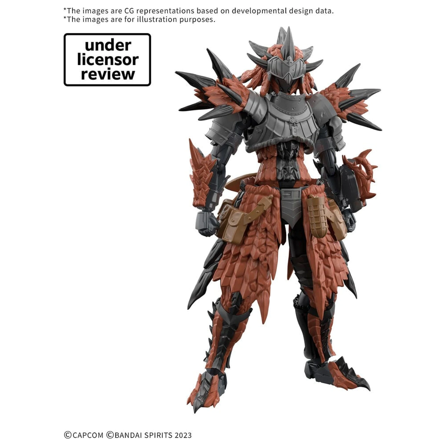30MF Monster Hunter Wilds Rathalos Echipament Set Accesorii Seria Rathalos 30 Minutes Fantasy poza produsului