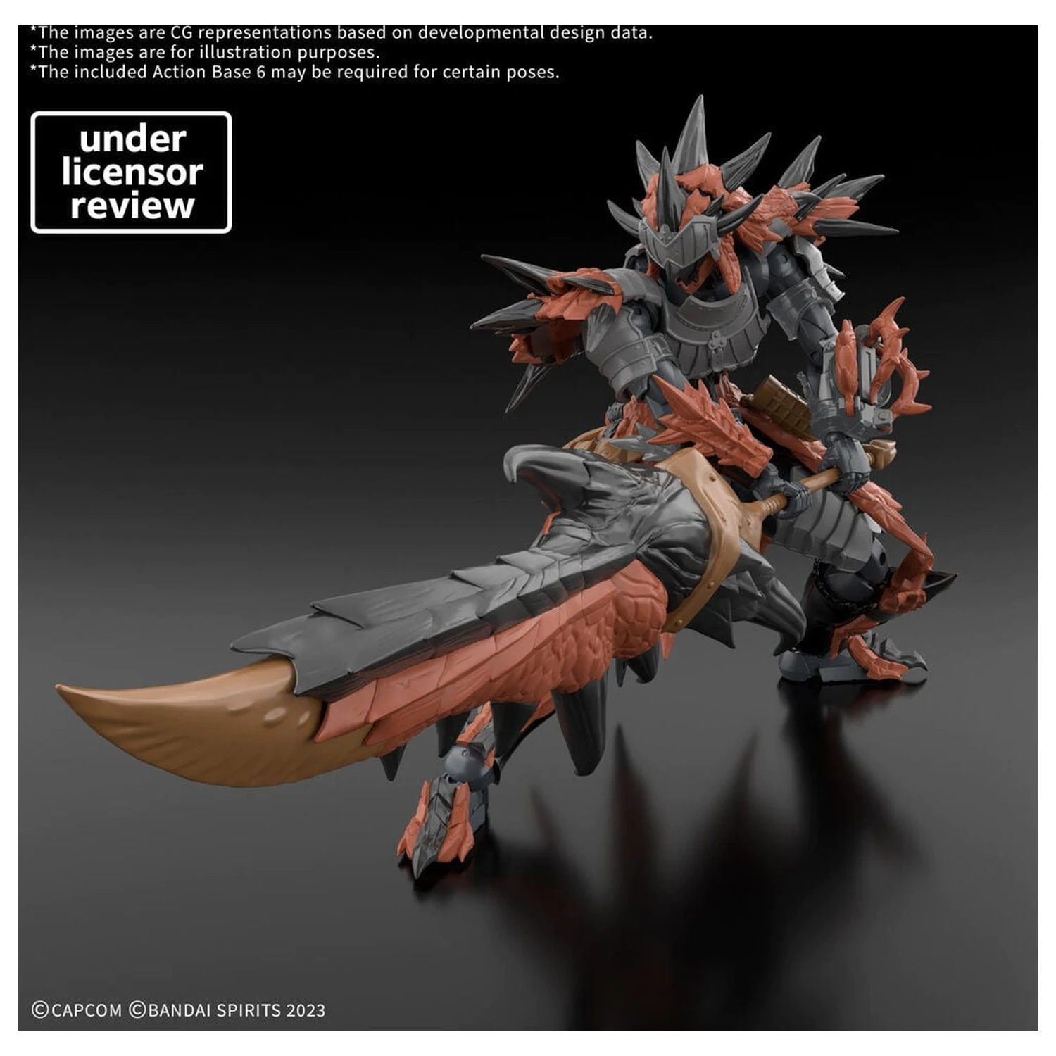 30MF Monster Hunter Wilds Rathalos Echipament Set Accesorii Seria Rathalos 30 Minutes Fantasy poza produsului