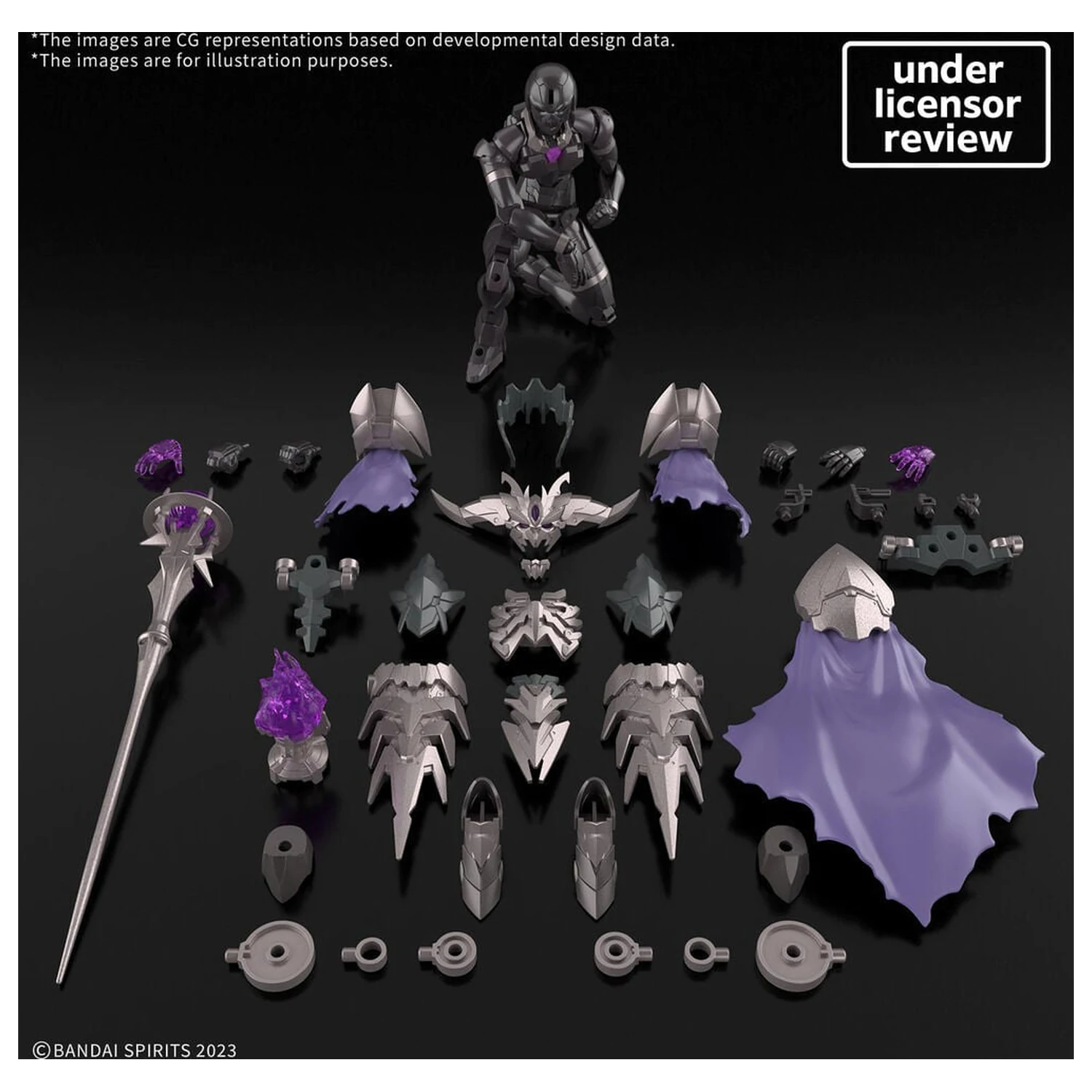30MF Necrosmephisto Model Kit Figurină de bază 30 Minutes Fantasy poza produsului