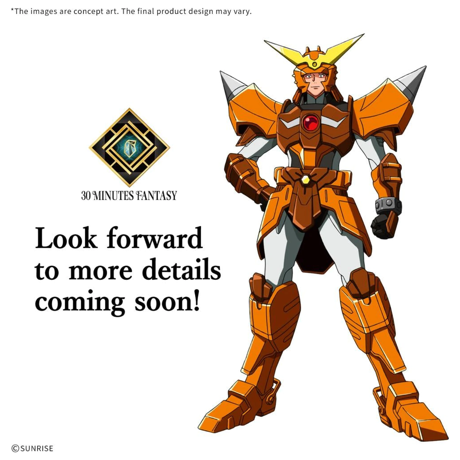 30MF Yoroi-Shinden Samurai Troopers Wild Kit de modelaj poza produsului