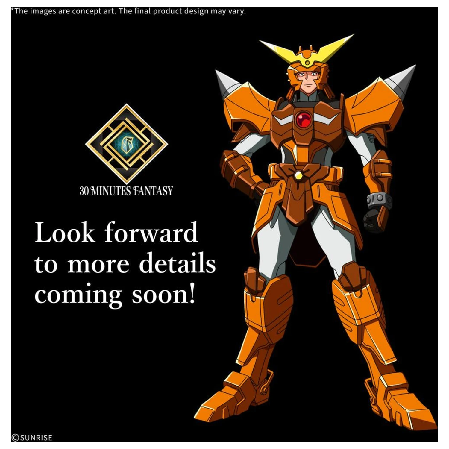 30MF Yoroi-Shinden Samurai Troopers Wild Kit de modelaj poza produsului