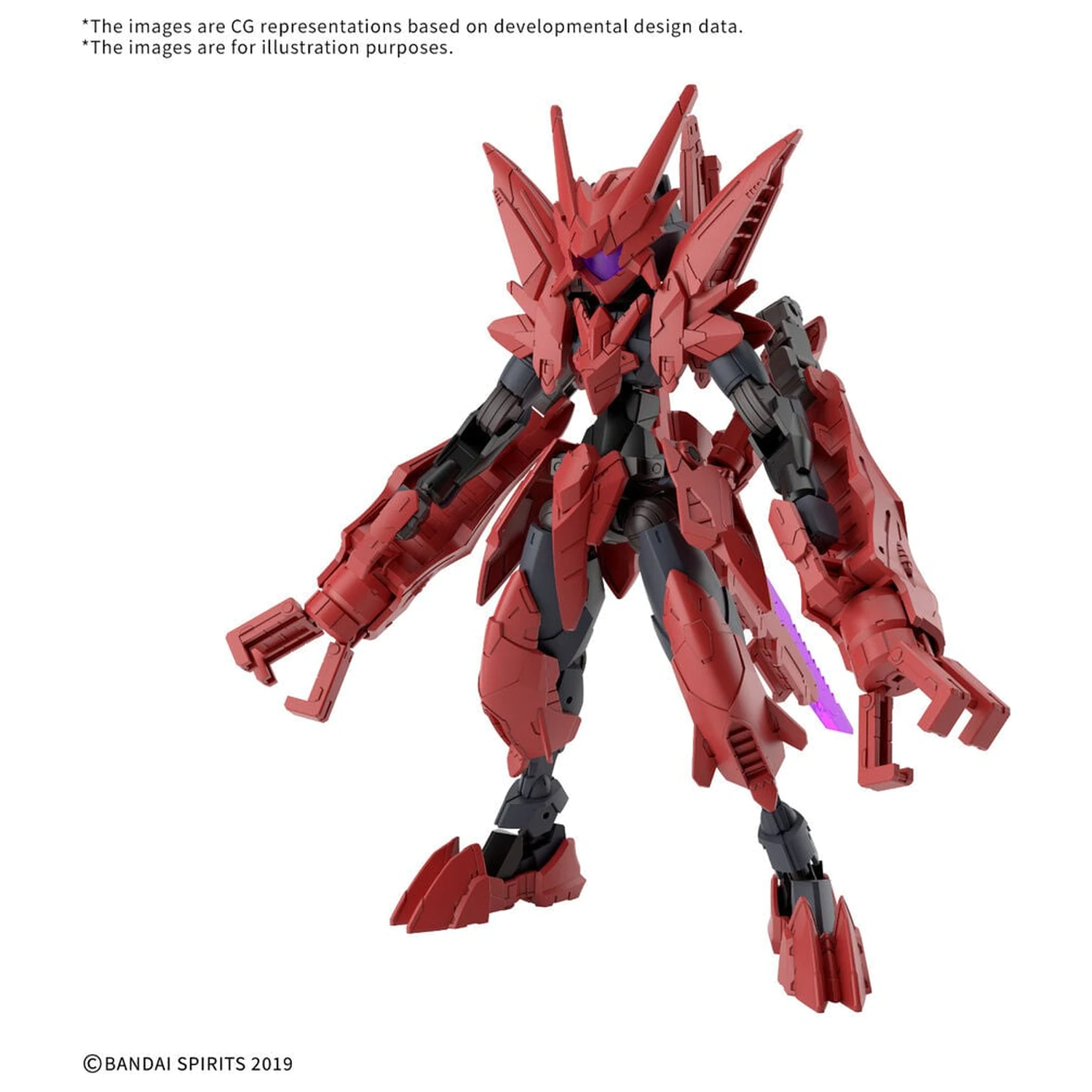 30MM 1/144 EXM-E7b Spinatia Beast Type Model Kit Base Figure 30 Minutes Missions poza produsului