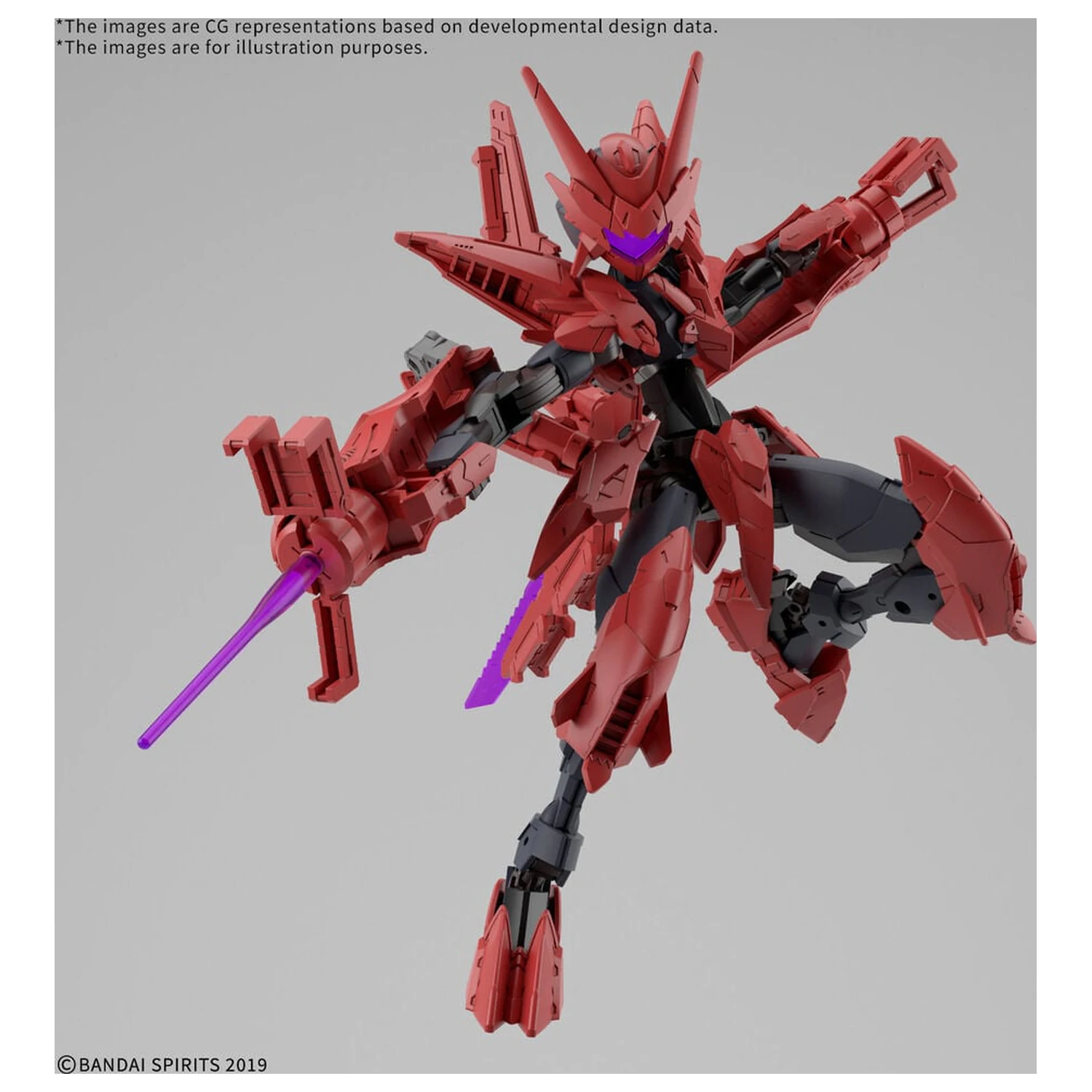 30MM 1/144 EXM-E7b Spinatia Beast Type Model Kit Base Figure 30 Minutes Missions poza produsului