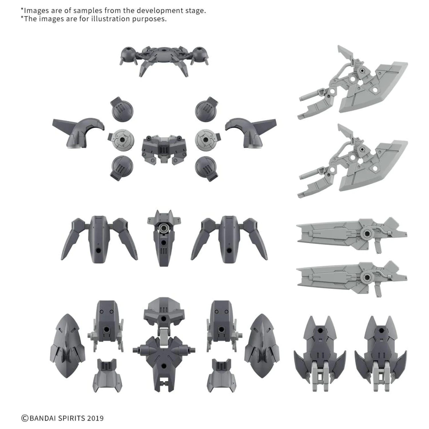 30MM 1/144 Set Piese Optionale 23 (Full Armor Unit 2) Model Kit poza produsului