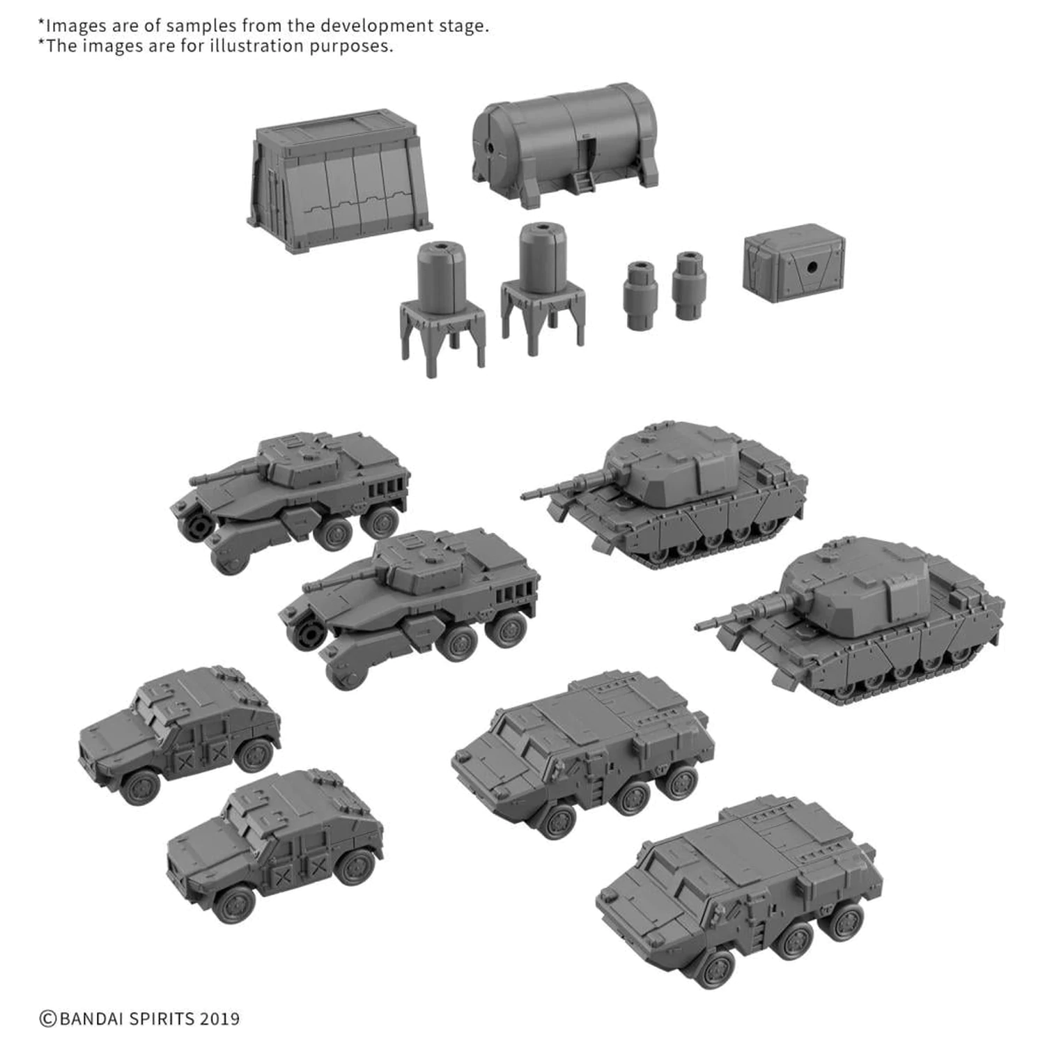 30MM 1/144 Set Piese Optionale 24 (Multi Object 1) Model Kit poza produsului