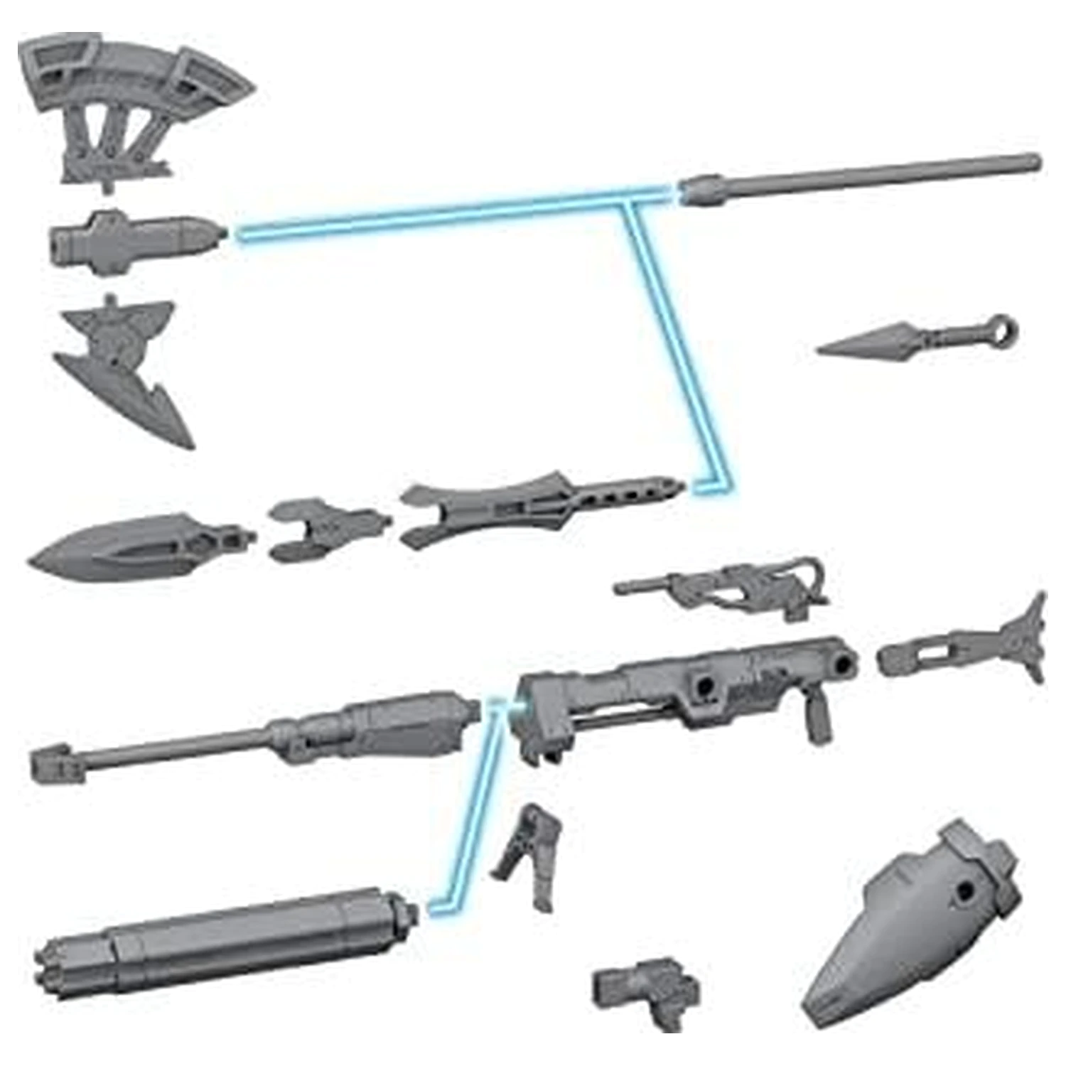 30mm 1/144 Arma Optiune 1 pentru Cielnova Model Kit poza produsului