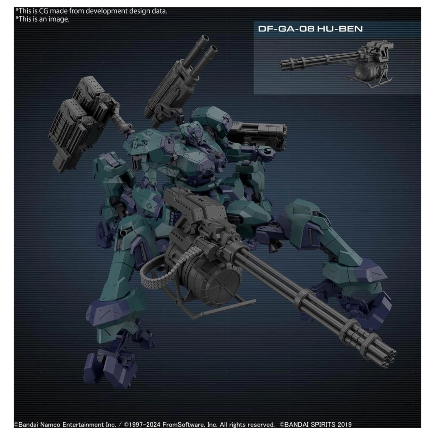 30MM Armored Core VI BD-011 Melander Liger Tail Set de model poza produsului