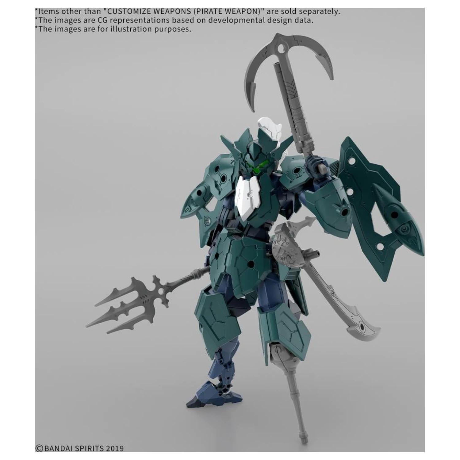 30MM Customize Weapons (Pirate Weapon) pachet accesorii Model Kit poza produsului