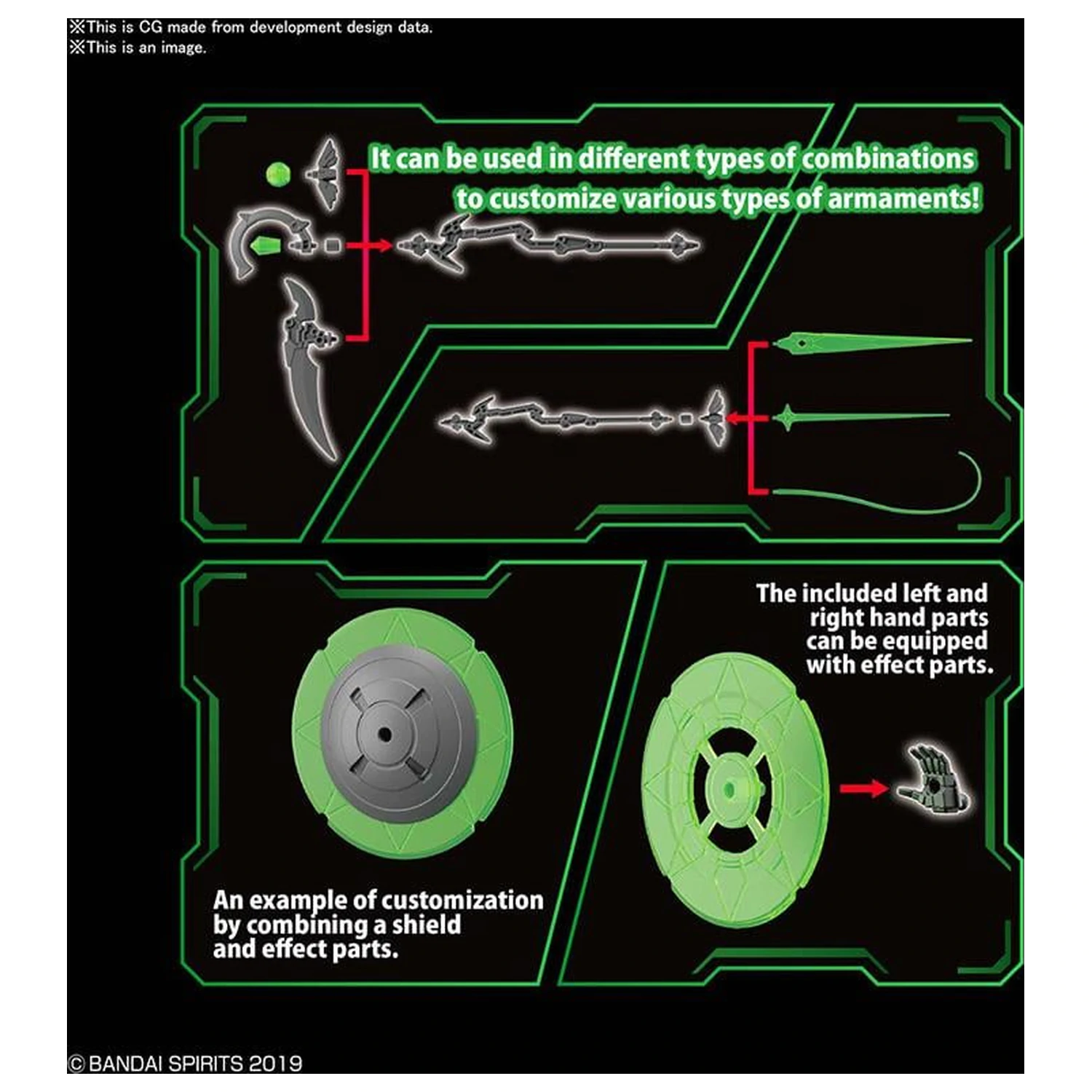30MM Customize Weapons (Witchcraft Weapon) Kit de modelare poza produsului