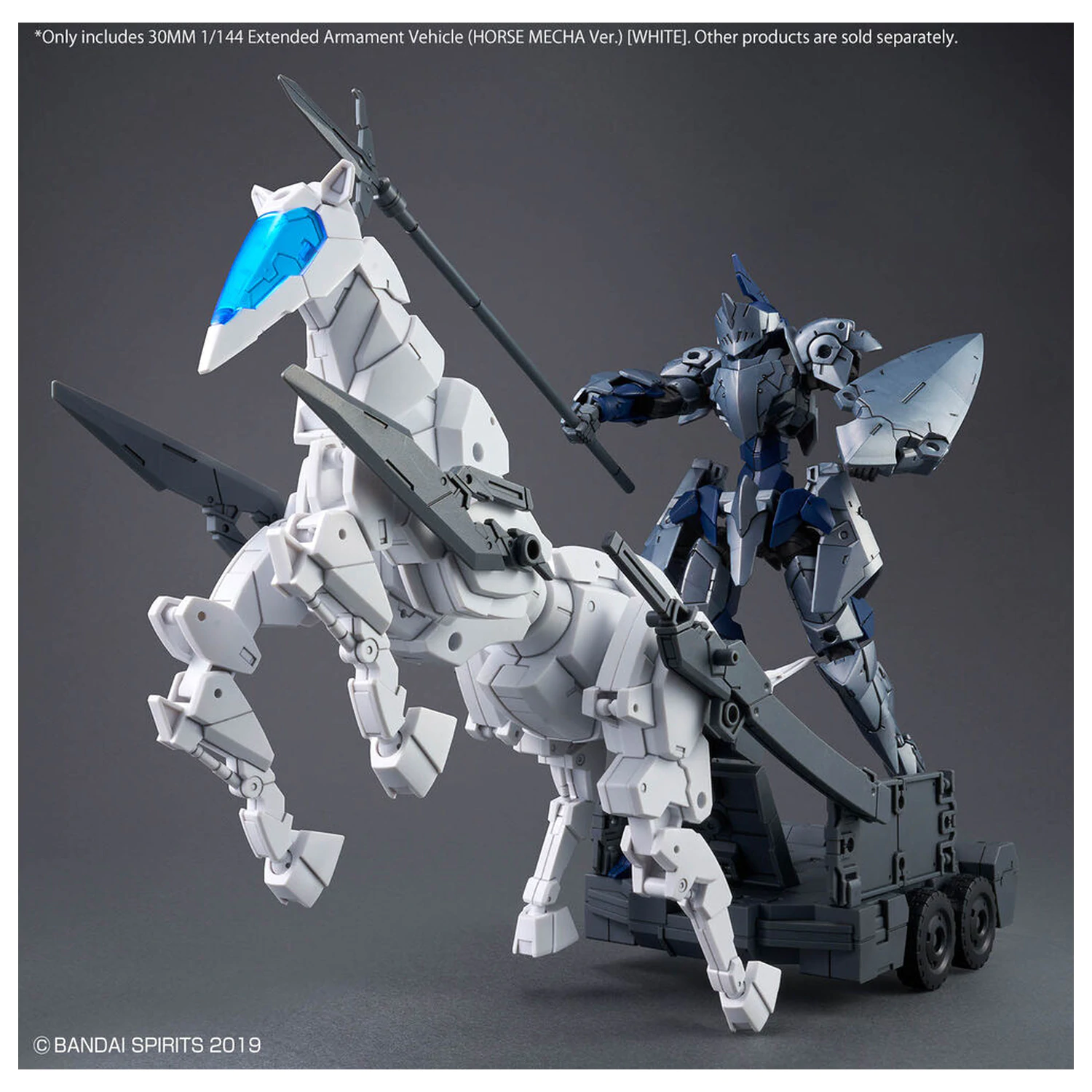 30MM Expansion Exa-Vehicle Horse Mecha Ver. White poza produsului