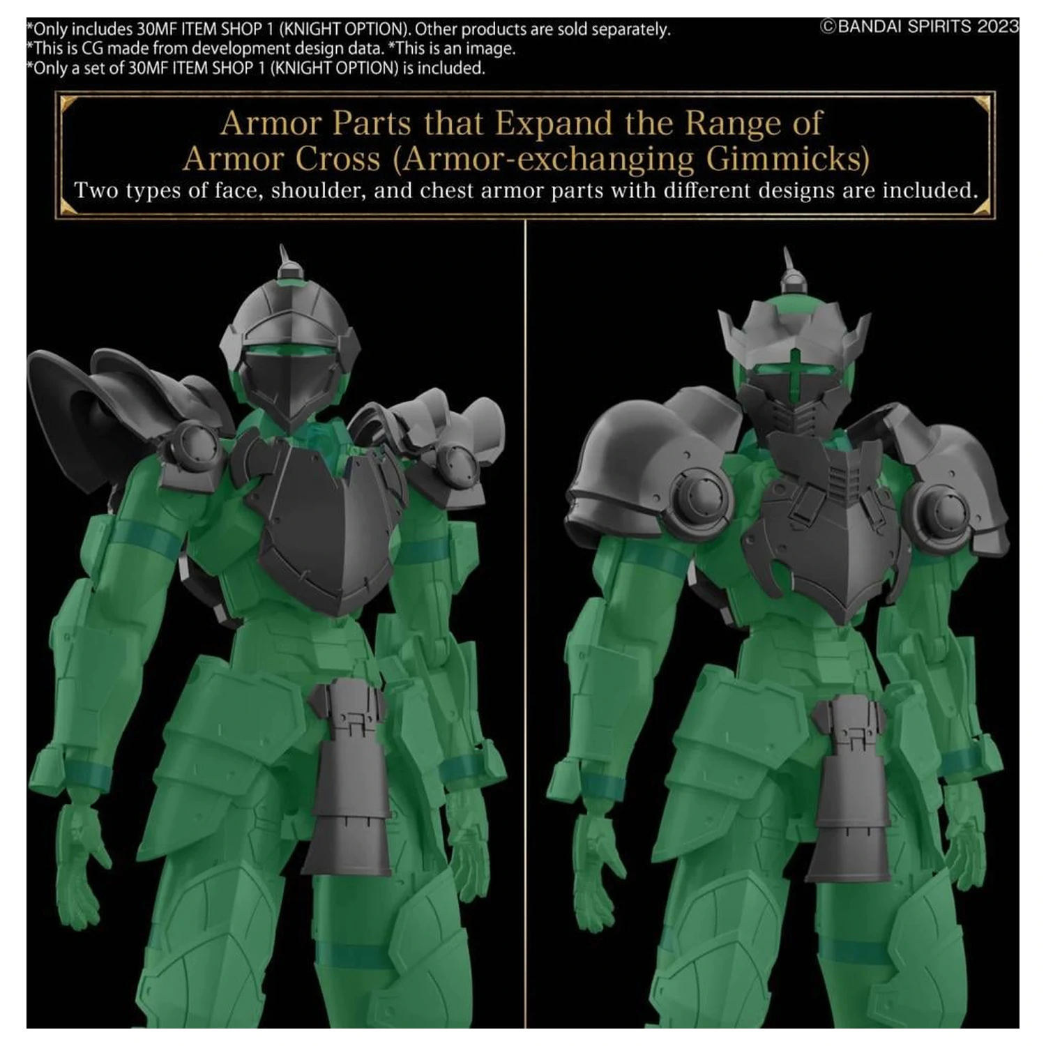 30MM Item Shop 1 (Optiune Cavaler) Model Kit poza produsului