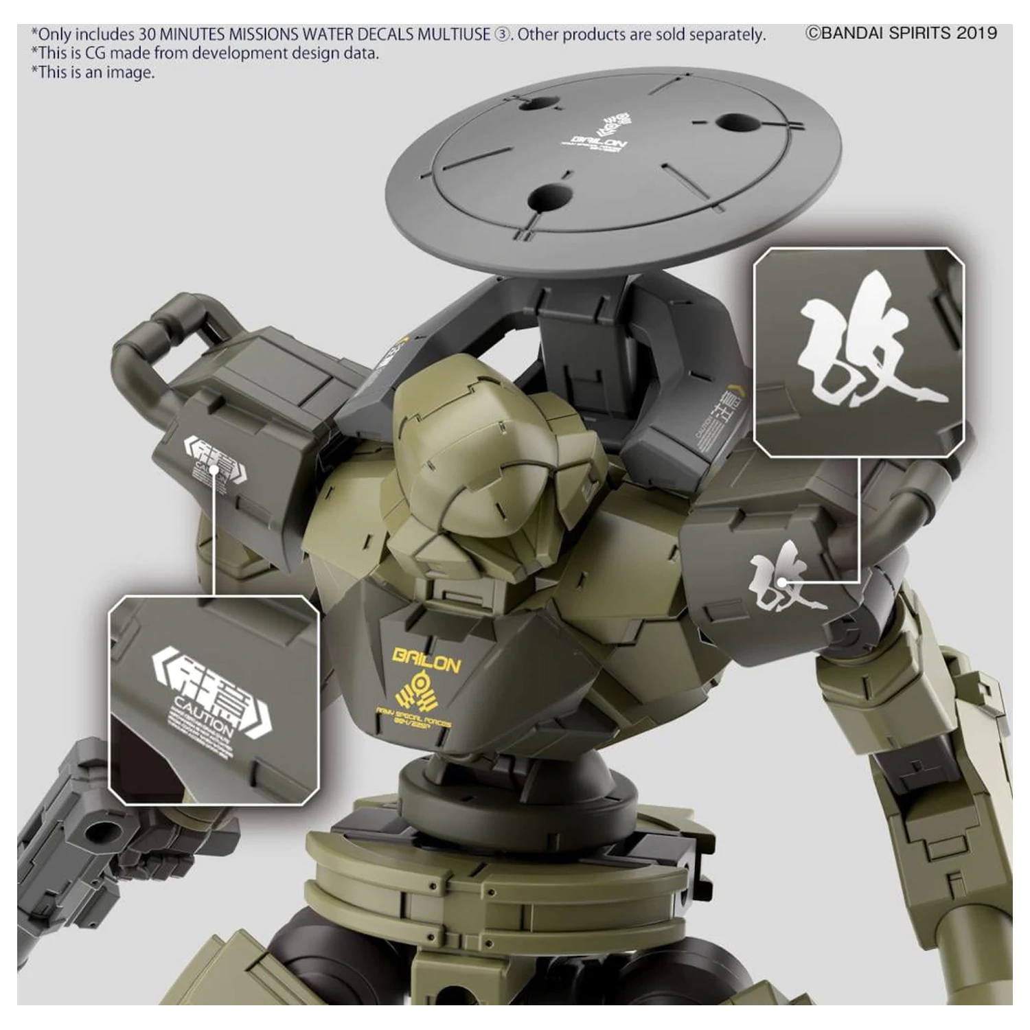 Kit modelism 30MM Decaluri pe bază de apă Multiuse 3 poza produsului