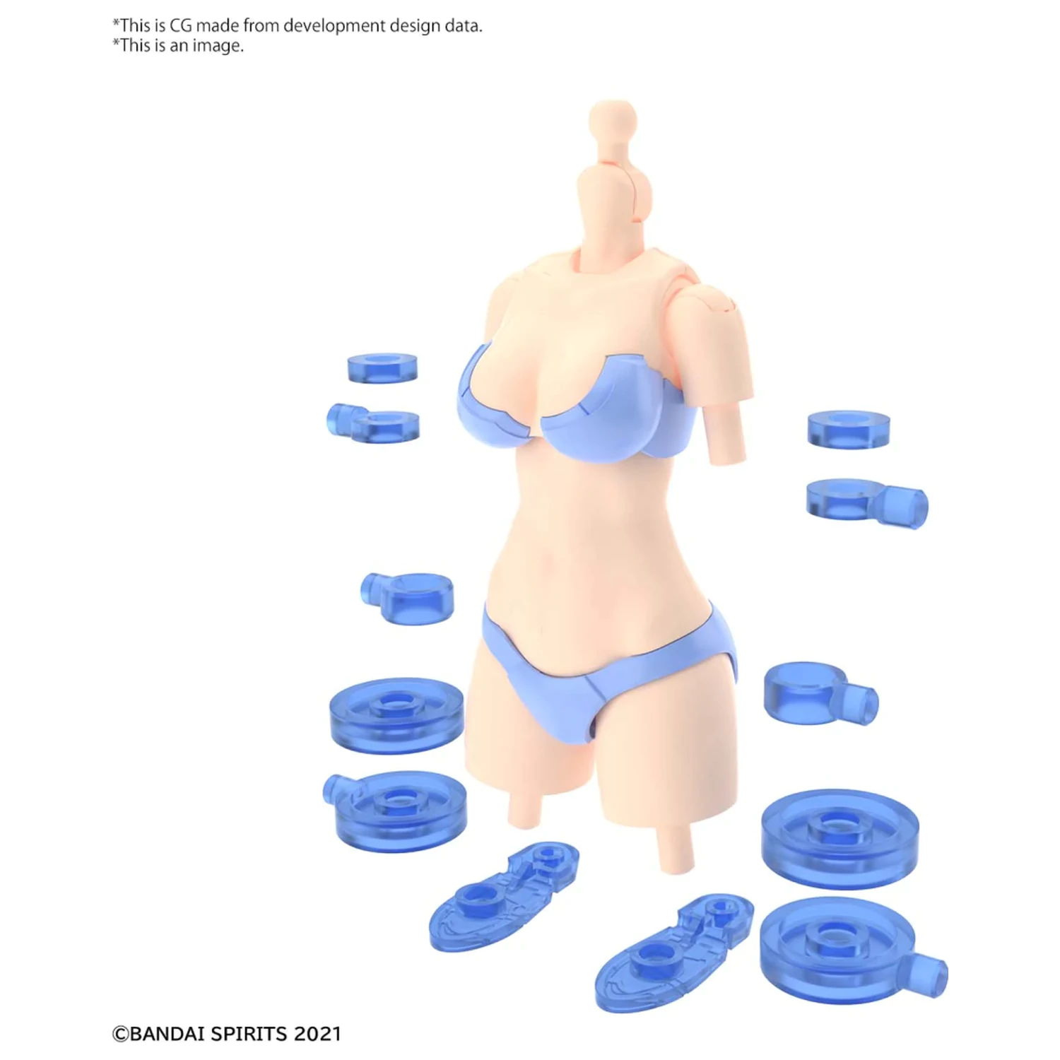 30MS Body Parts Set Tip S01 Culoare A poza produsului