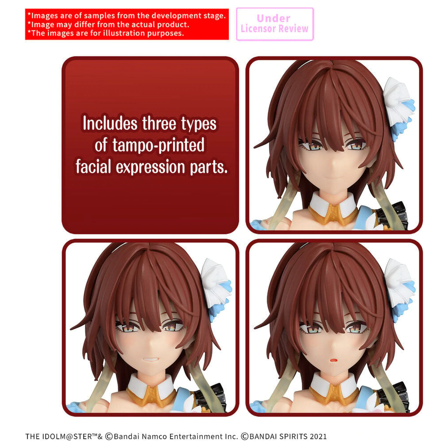 30MS Mikoto Aketa Model Kit Base Figure 30 minute Sisters The Idolmaster poza produsului