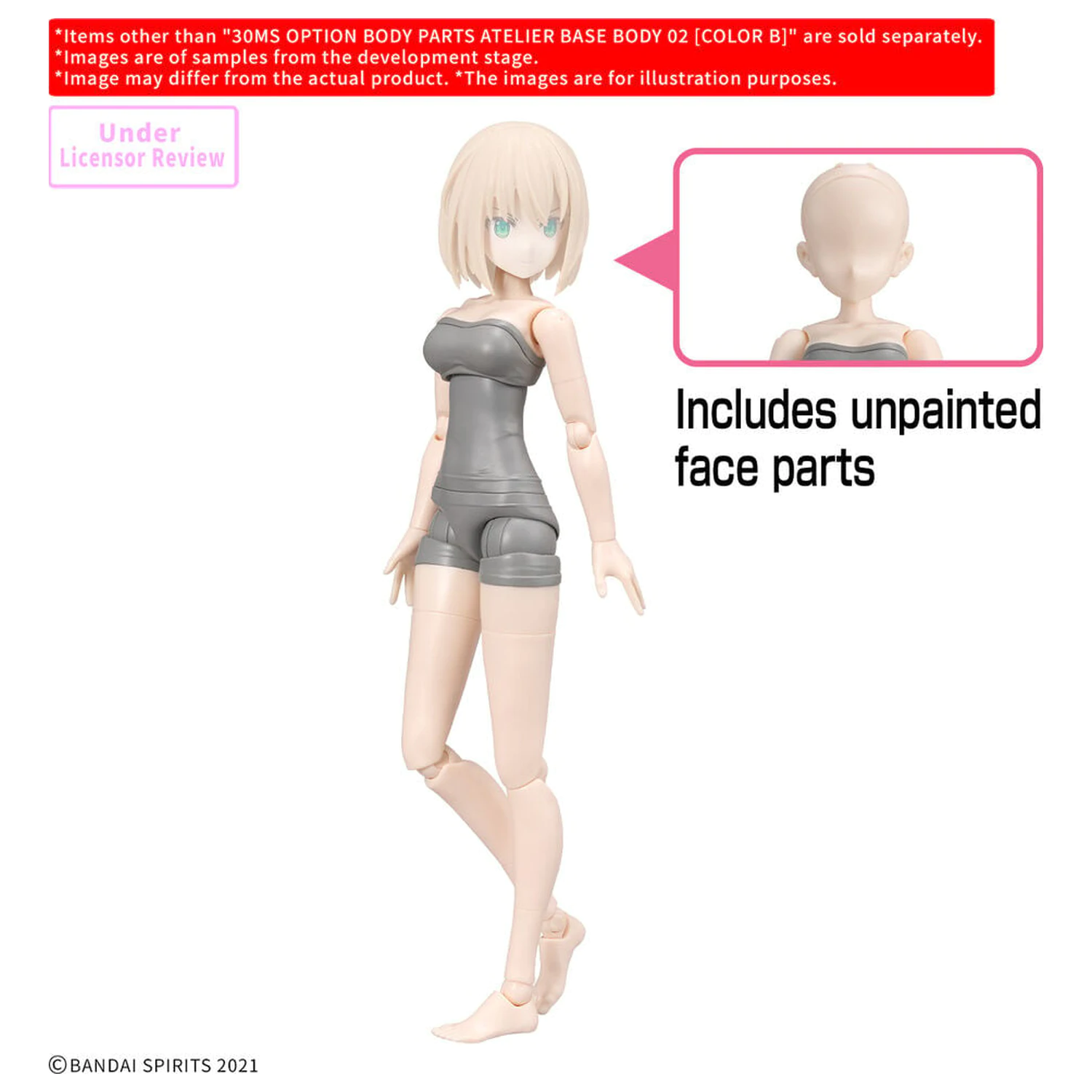 30MS Option Body Parts Atelier Base Body 02 Culoare B Set Accesorii 30 Minutes Sisters poza produsului