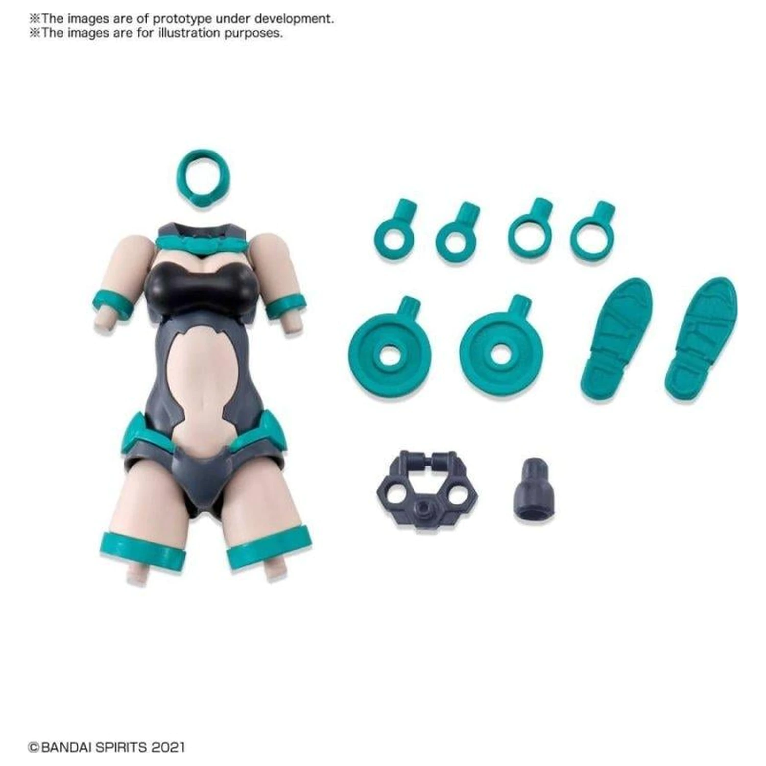 30MS Option Body Parts Type A01 Model Kit poza produsului