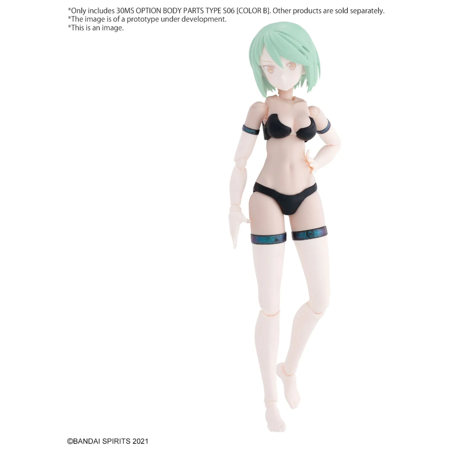 30MS Option Body Parts Type S06 (Color B) Model Kit poza produsului