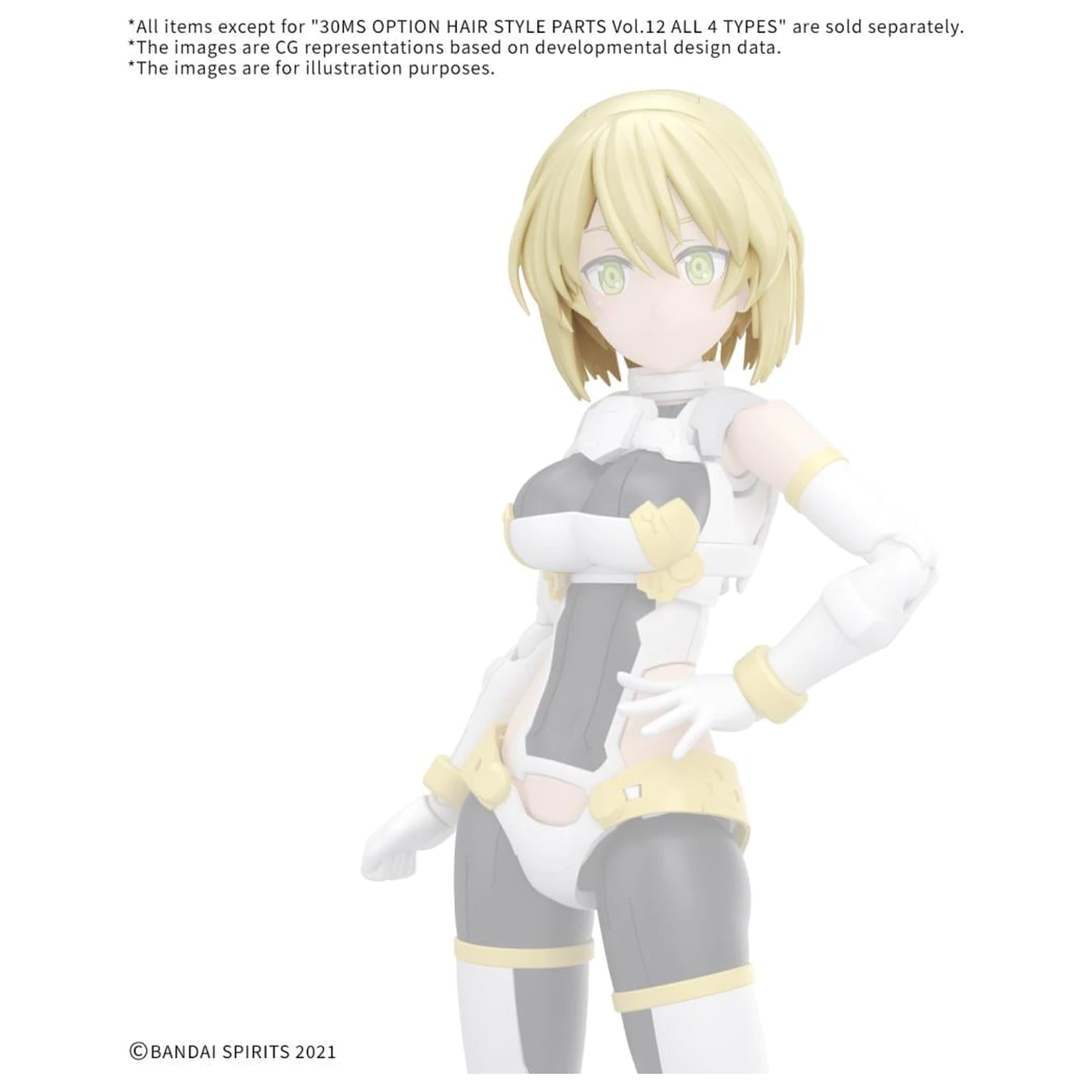 30MS Option Hair Style Parts Vol.12 Toate cele 4 tipuri de kit-uri model poza produsului