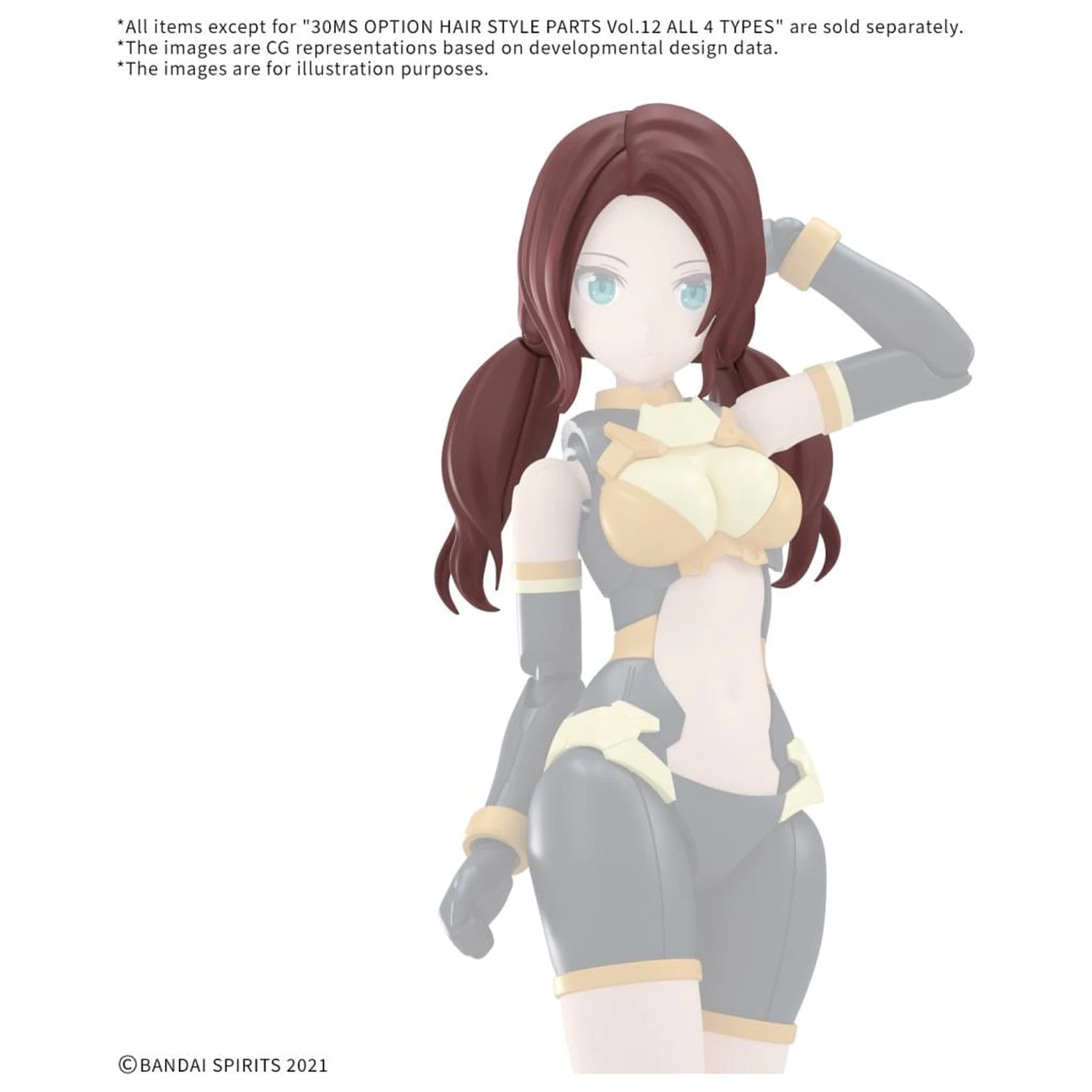30MS Option Hair Style Parts Vol.12 Toate cele 4 tipuri de kit-uri model poza produsului