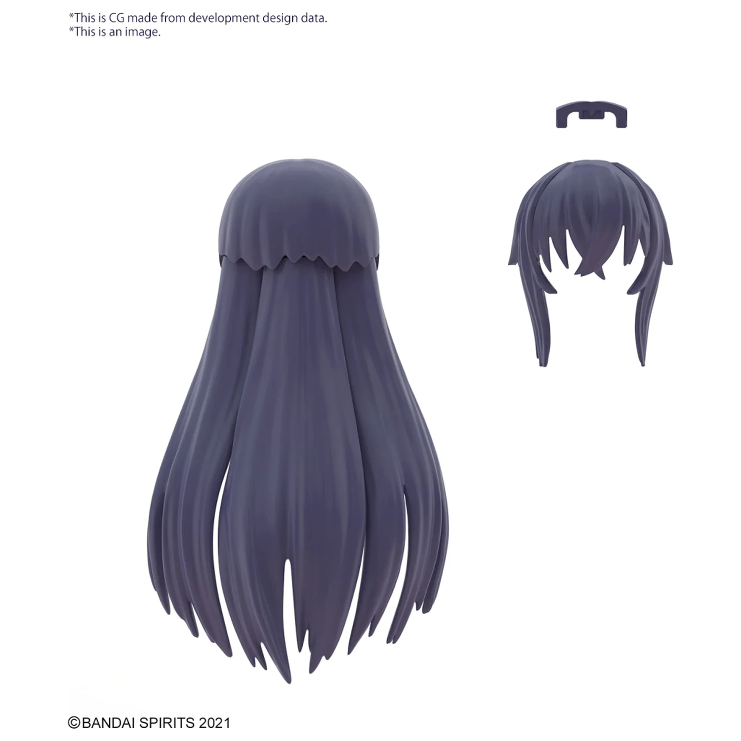 30MS Option Hair Style Parts Vol.8 All 4 Types Kit Model poza produsului