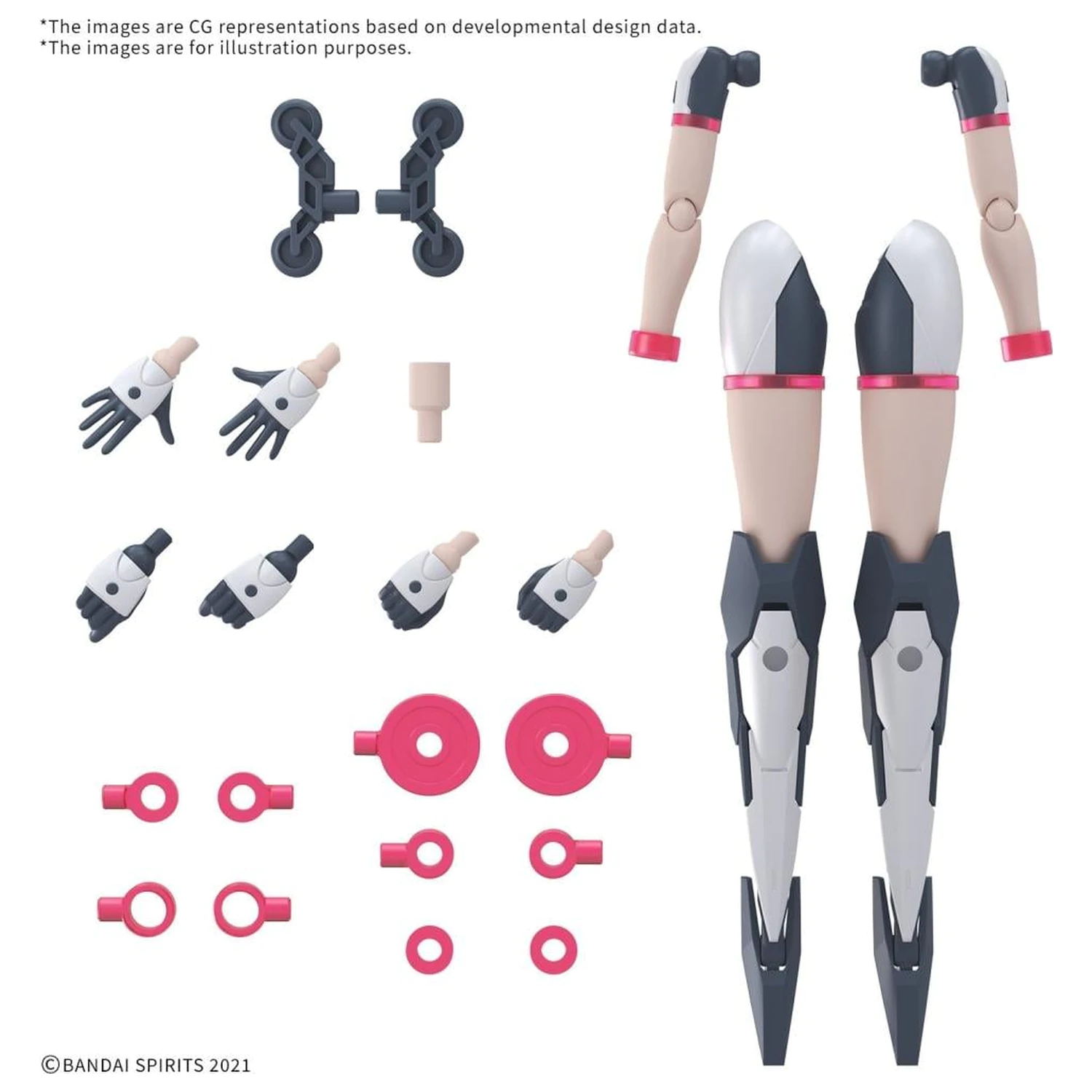 30MS Option parti set 20 (Float Unit) (Color B) Model Kit poza produsului