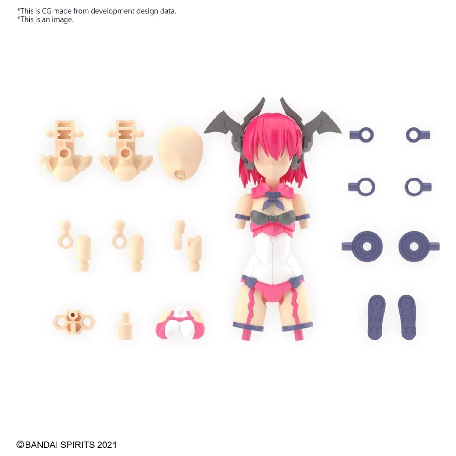30MS Option Parts Set 12 (Reaper Costume) Color A Model Kit poza produsului