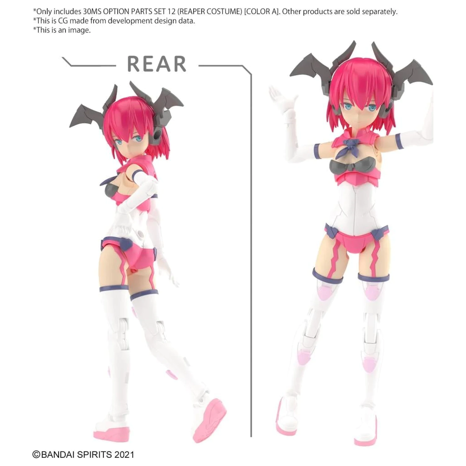 30MS Option Parts Set 12 (Reaper Costume) Color A Model Kit poza produsului