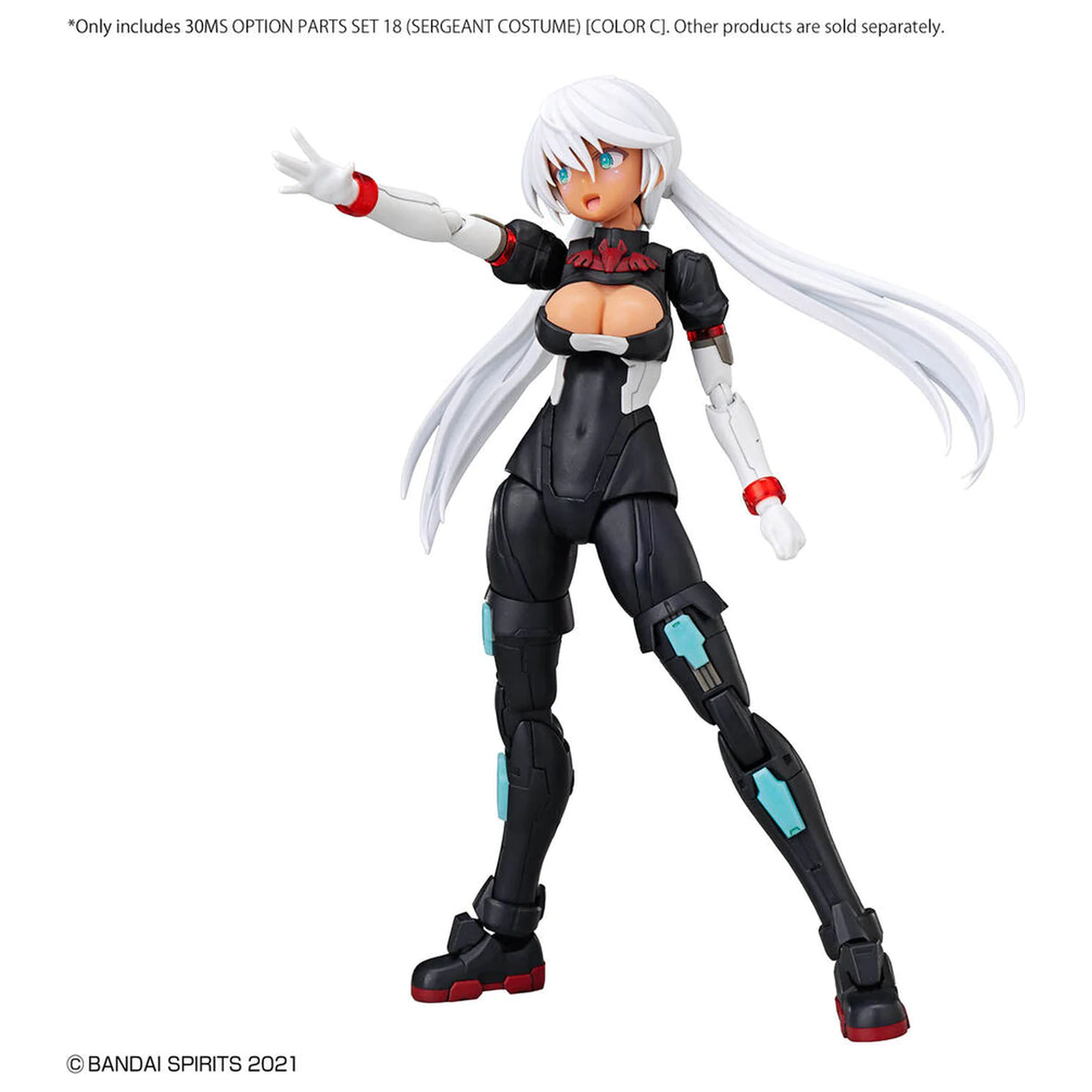 30MS Optional Parts Set 18 Sergeant Costume Color C poza produsului