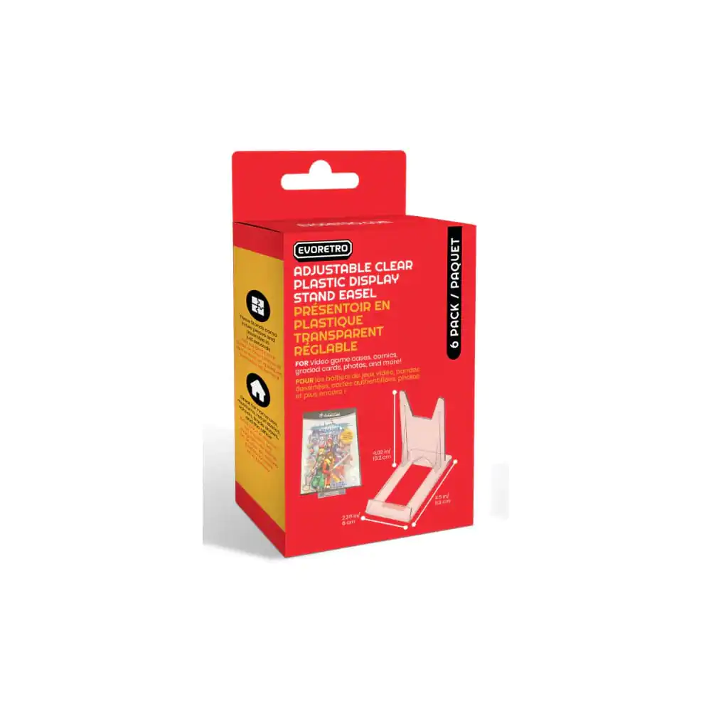 Set de 6 Șevalete Ajustabile Compatible with Video Game Cases poza produsului