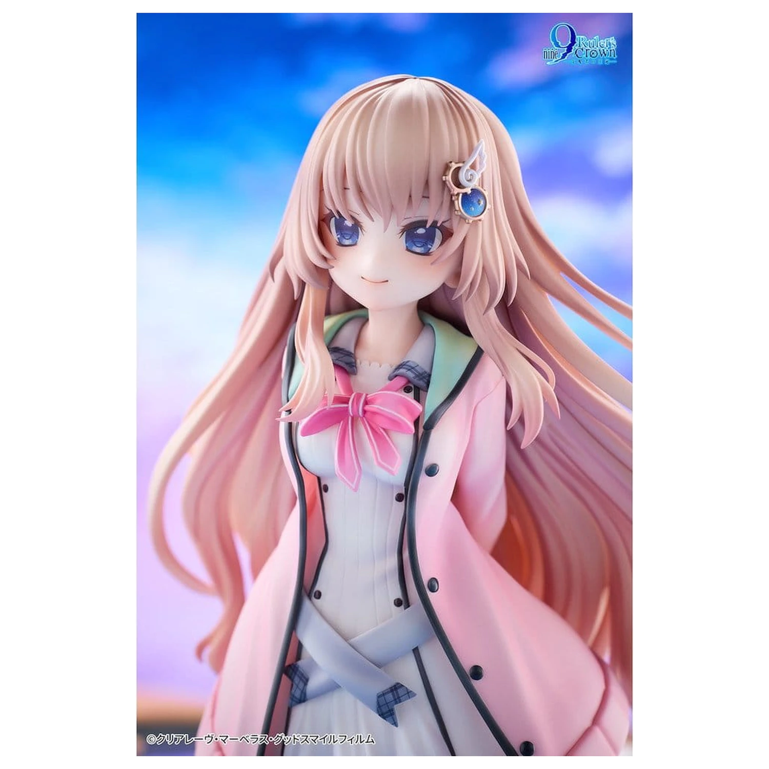 9-nine- Figurin PVC 1/6 Ruler's Crown Miyako Kujo 25 cm poza produsului