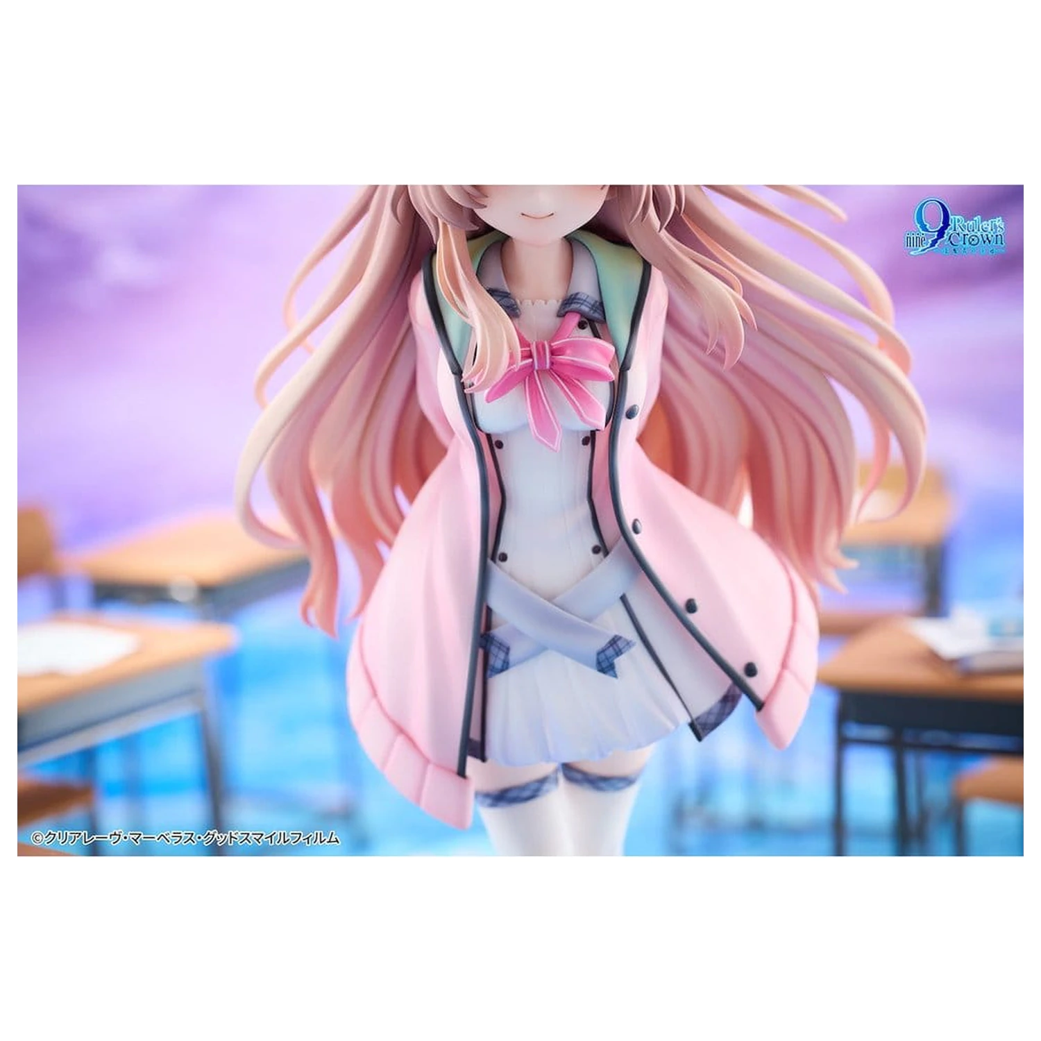 9-nine- Figurin PVC 1/6 Ruler's Crown Miyako Kujo 25 cm poza produsului