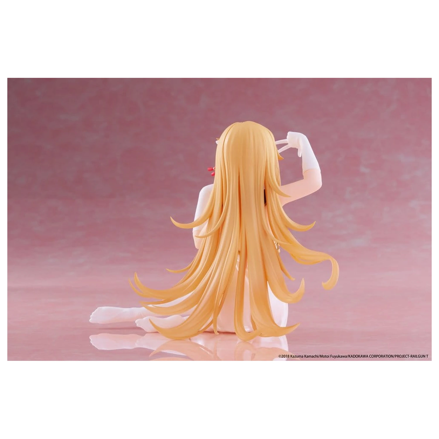 A Certain Scientific Railgun statuie PVC figurină drăguță de birou Misaki Shokuho Chinese Dress Ver. 13 cm poza produsului