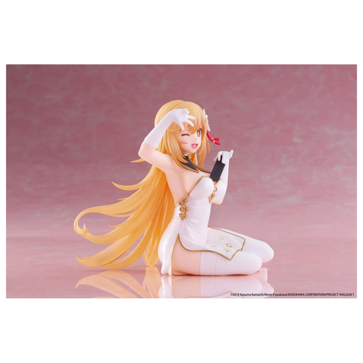A Certain Scientific Railgun statuie PVC figurină drăguță de birou Misaki Shokuho Chinese Dress Ver. 13 cm poza produsului