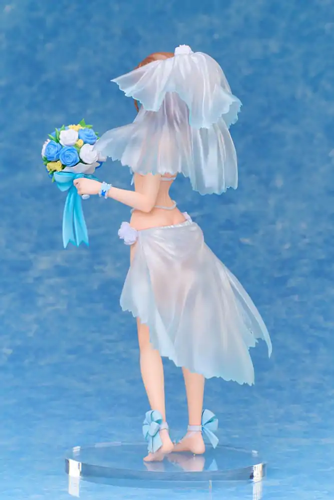 A Certain Scientific Railgun T Statuie PVC 1/7 Mikoto Misaka Wedding Swimsuit Ver. 25 cm poza produsului