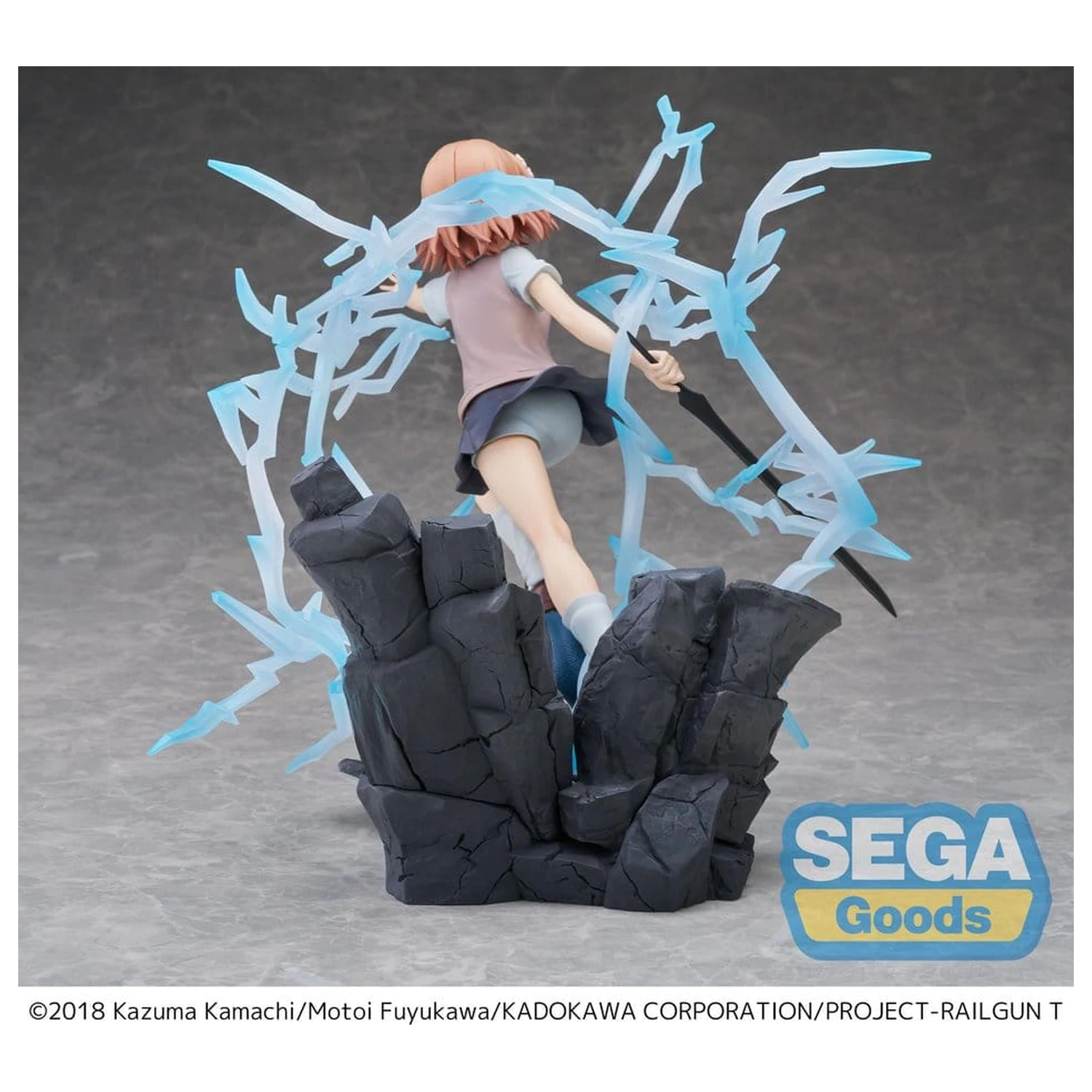A Certain Scientific Railgun T FIGURIZMa PVC Figura Mikoto Misaka 23 cm poza produsului
