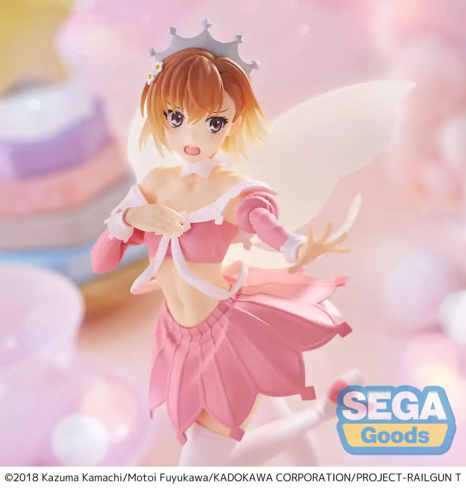 A Certain Scientific Railgun T Luminasta Statuie PVC Mikoto Misaka Great Spirit Maid 20 cm poza produsului