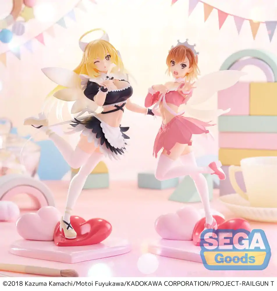 A Certain Scientific Railgun T Luminasta Statua PVC Misaki Shokuhou Fallen Angel Maid 20 cm poza produsului