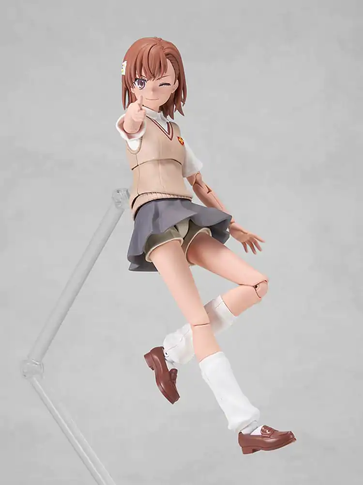 A Certain Scientific Railgun T Model Kit din plastic Mikoto Misaka 16 cm poza produsului