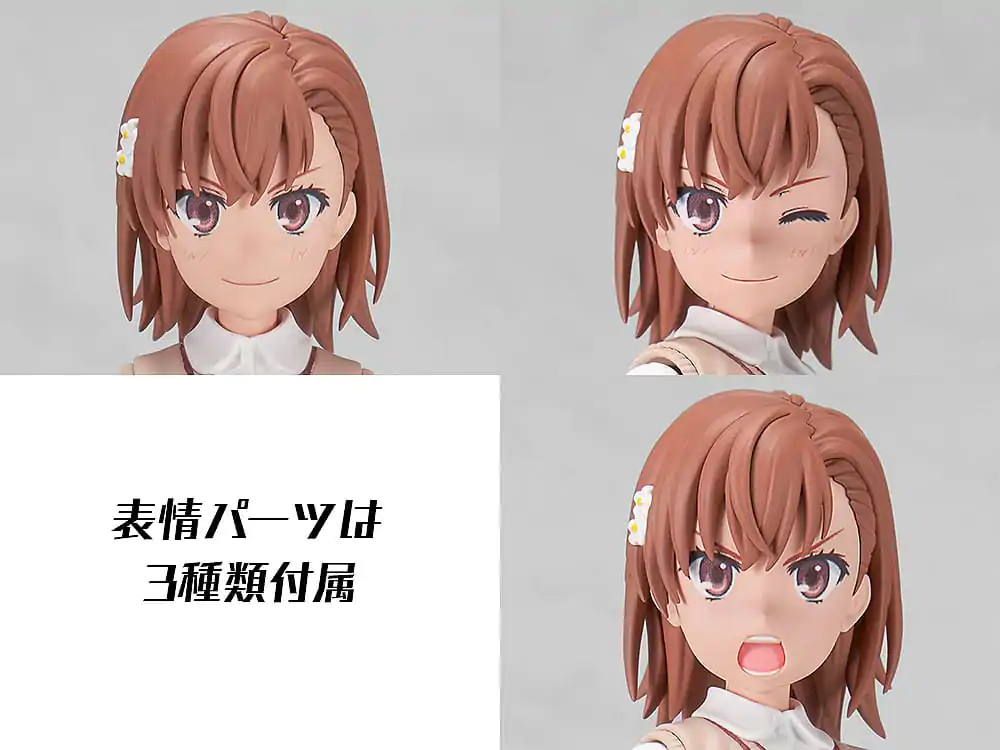 A Certain Scientific Railgun T Model Kit din plastic Mikoto Misaka 16 cm poza produsului